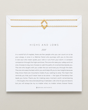 Highs & Lows Icon Necklace Set