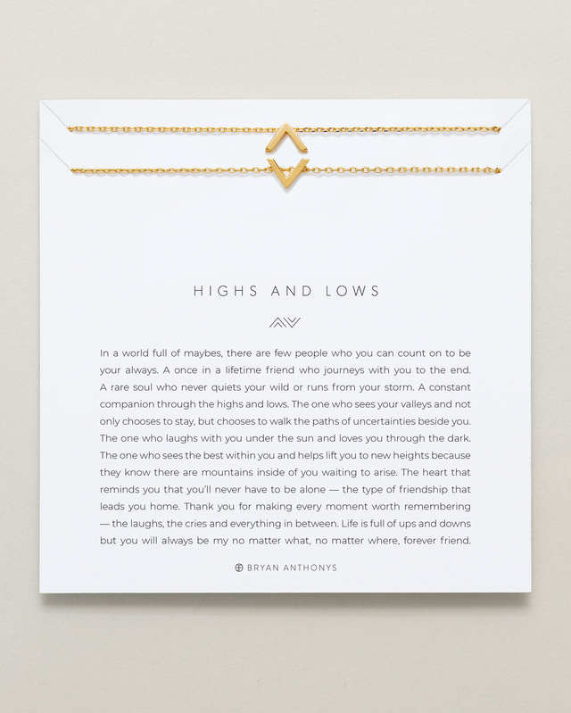 Highs & Lows Icon Necklace Set