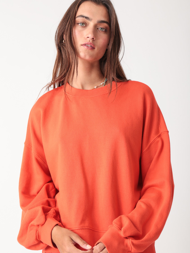 Balloon Sweatshirt - Tango