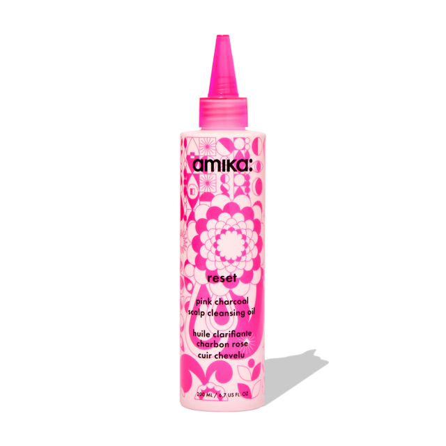 reset | pink charcoal scalp cleansing oil