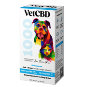 1000 mg Tincture for Dogs and Cats - VetCBD Hemp