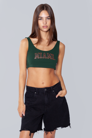 Miami | Scoop Neck Crop Top