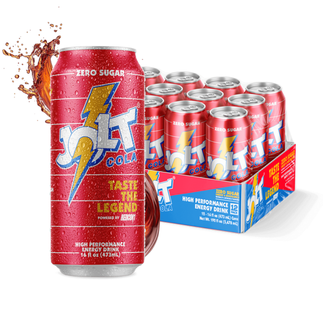 JOLT COLA | HIGH PERFORMANCE ENERGY DRINK