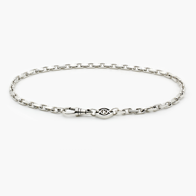3mm Sterling Silver "Capri" Chain Bracelet