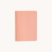 Mini Notebook - Cabana Pinstripe