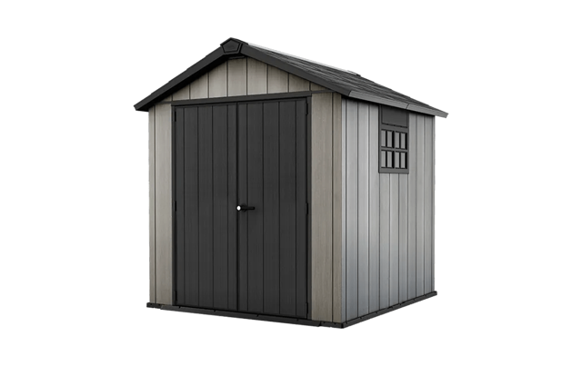 Oakland 7.5x7 Storage Shed - Grey