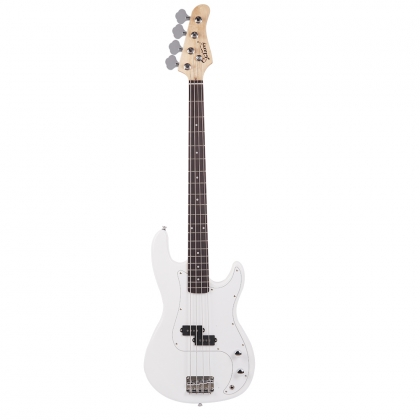Glarry GP Electric Bass Guitar White Black Red Yellow Blue Sunset Burlywood Dark Blue Transparent Yellow