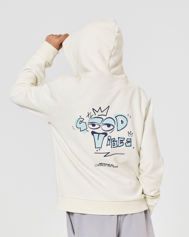 Good Vibes Hoodie - Off White