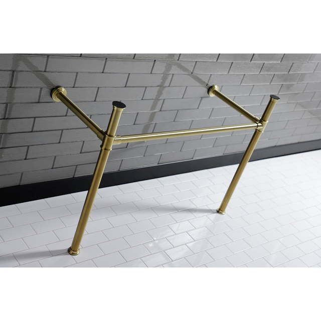 Imperial VPB14887 Stainless Steel Console Legs, Brushed Brass