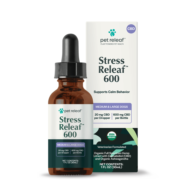 USDA Organic Stress Releaf CBD Oil for Dogs