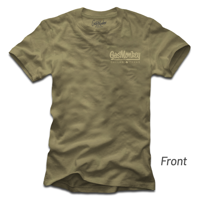 Simple Logo Tee - Olive + 500 Bonus Entries