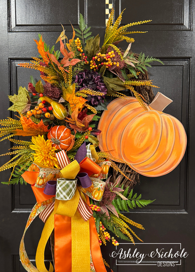 Cutest Pumpkin in the Patch Wreath