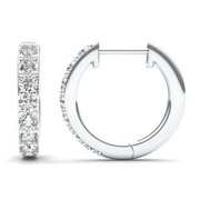Celeste Huggie Hoop Earrings