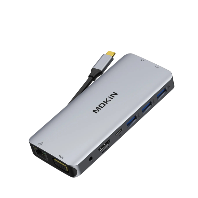 MOKiN 10 IN 1 USB C Hub Multiport Adapter