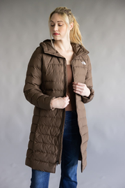 The North Face Aconcagua Parka for Women in Smokey Brown | NF0A88TA-1OI