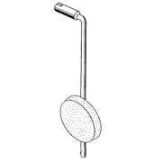 Knee Lifter Shaft & Pad, Consew #S-21086