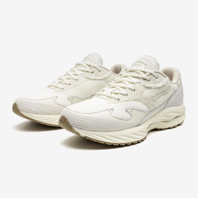 Wave Rider Beta Sportstyle Sneaker Sashiko, Snow White/Summer Sand