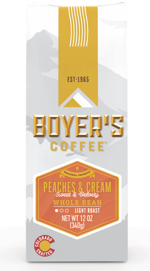 NEW! Peaches & Cream Coffee