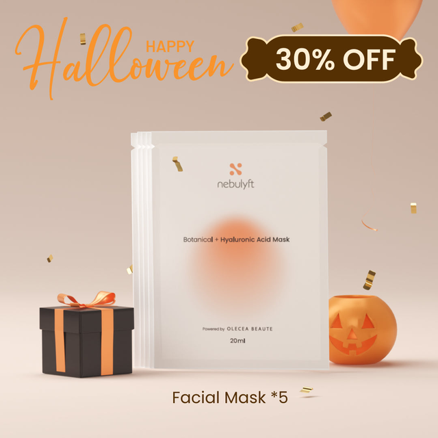 nebulyft Botanical + Hyaluronic Acid Mask (5pcs)
