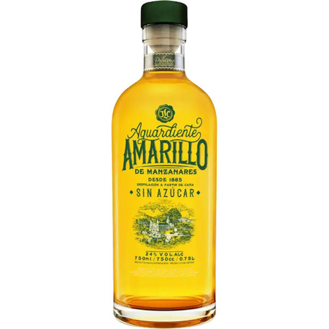 Amarillo Aguardiente Sin Azucar Liqueur 750ml