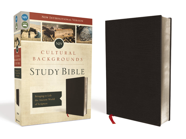 NIV, Cultural Backgrounds Study Bible, Red Letter Edition: Bringing to Life the Ancient World of Scripture