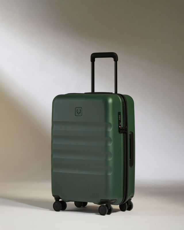 Icon Stripe Biggest Carry-On in Antler Green