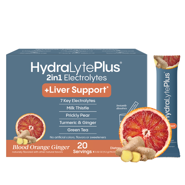 Plus Liver Support - Lightly Sparkling (8 oz)