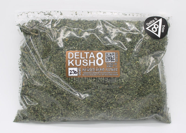 Delta 8 Hemp Flower Trim (1/2 LB) | 80 MG/G D8-THC - CBD Hemp Direct