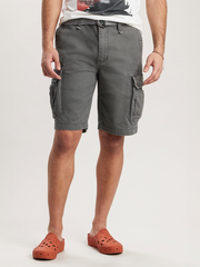 Survivor Mens Belted Cargo Shorts