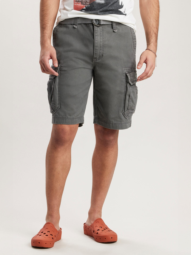Survivor Mens Belted Cargo Shorts