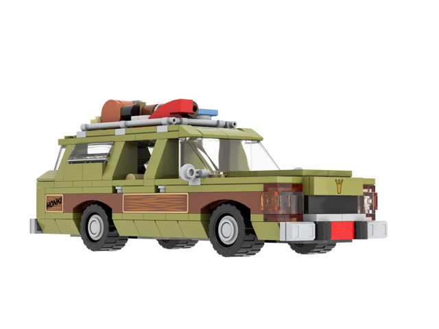 Wagon Queen Family Truckster Brick Set