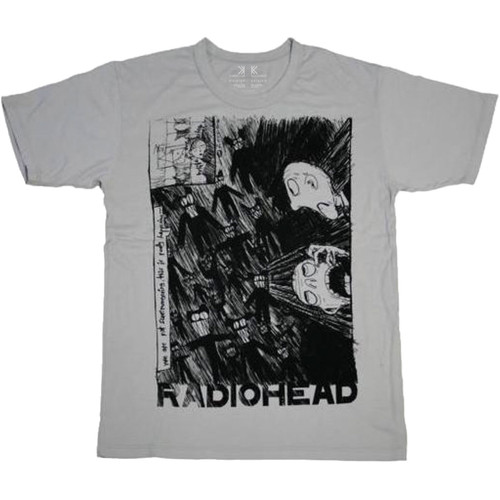 Radiohead Scribble Organic Cotton T-Shirt