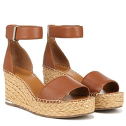 Franco Clemens Raffia Espadrille Wedge Sandal