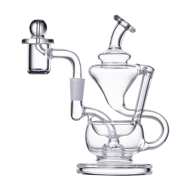Human Grade 5" Recycler Dab Rig Set