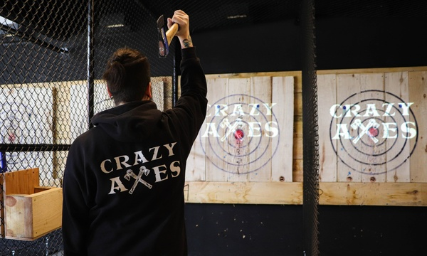 75-Minute Axe Throwing Session for Two, Four, or Six (Up to 31% Off)