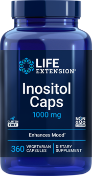 Inositol Caps, 1000 mg, 360 vegetarian capsules