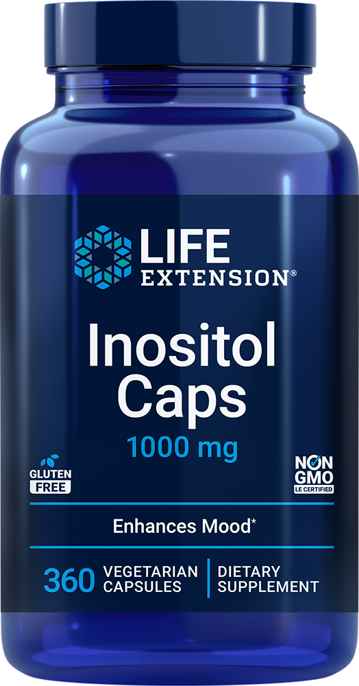 Inositol Caps, 1000 mg, 360 vegetarian capsules