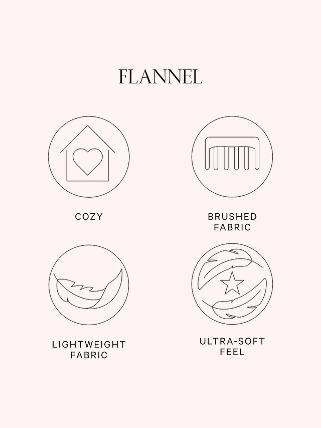 Flannel Long Pajama Set