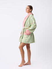 Windowpane Resort Robe - Last Chance