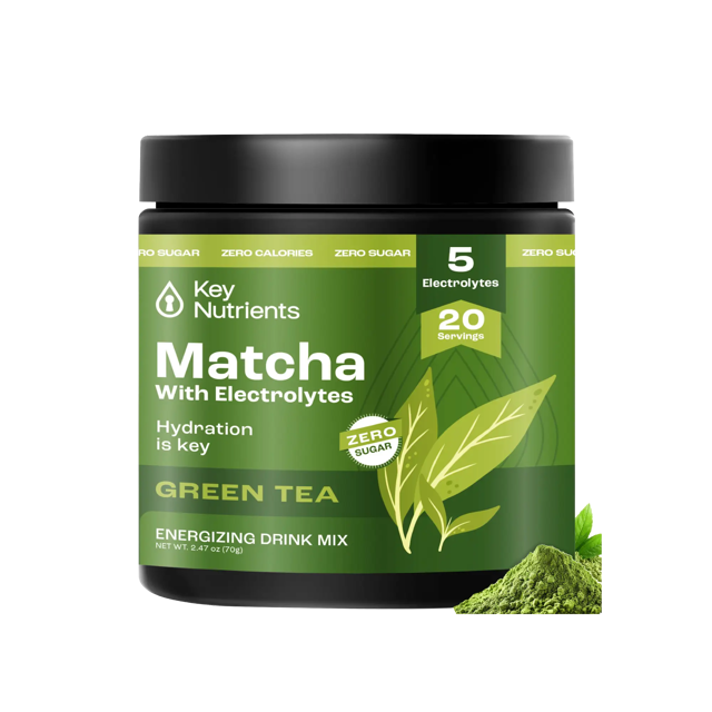 Matcha Powder with Electrolytes
