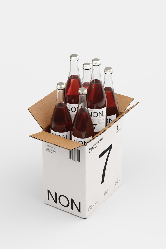 NON7 Stewed Cherry & Coffee 6 Pack