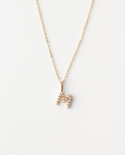 Pearl Initial Necklace