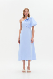 Camille Midi Dress-PALE BLUE / 4