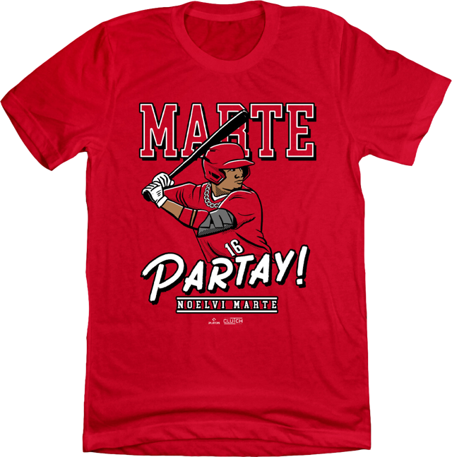 Noelvi Marte Partay MLBPA T-shirt