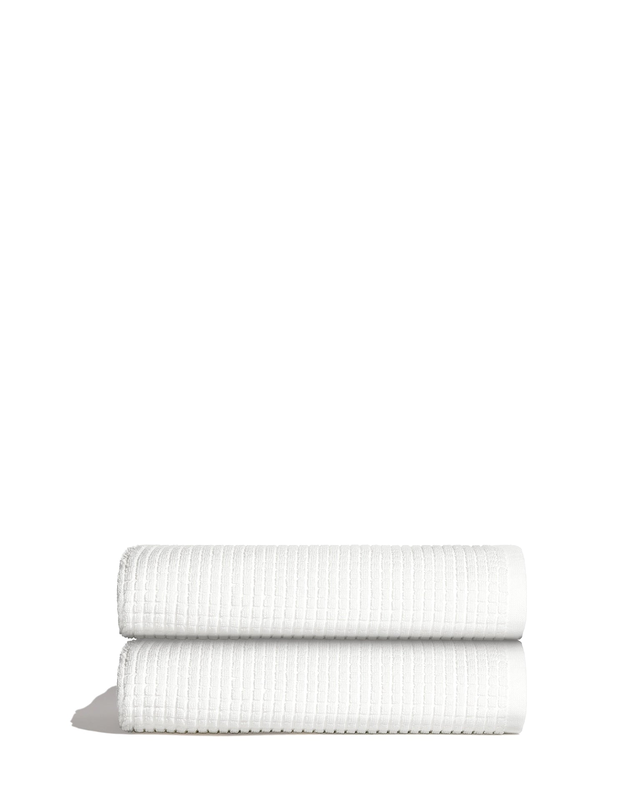 Terry Waffle Bath Towels