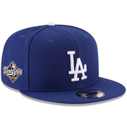 Men's Los Angeles Dodgers  New Era Royal 2025 World Series Side Patch 9FIFTY Snapback Hat