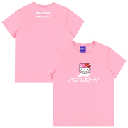 Formula 1 Academy Hello Kitty Logo T-Shirt- Pink - Unisex