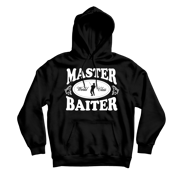 Master Baiter Black Hoodie