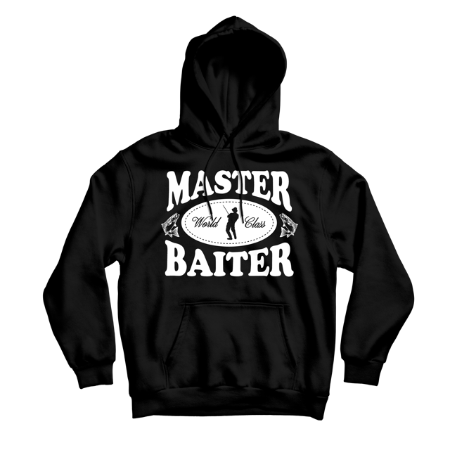 Master Baiter Black Hoodie