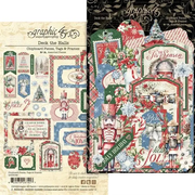 Deck the Halls Chipboard Pieces, Tags & Frames - Graphic 45